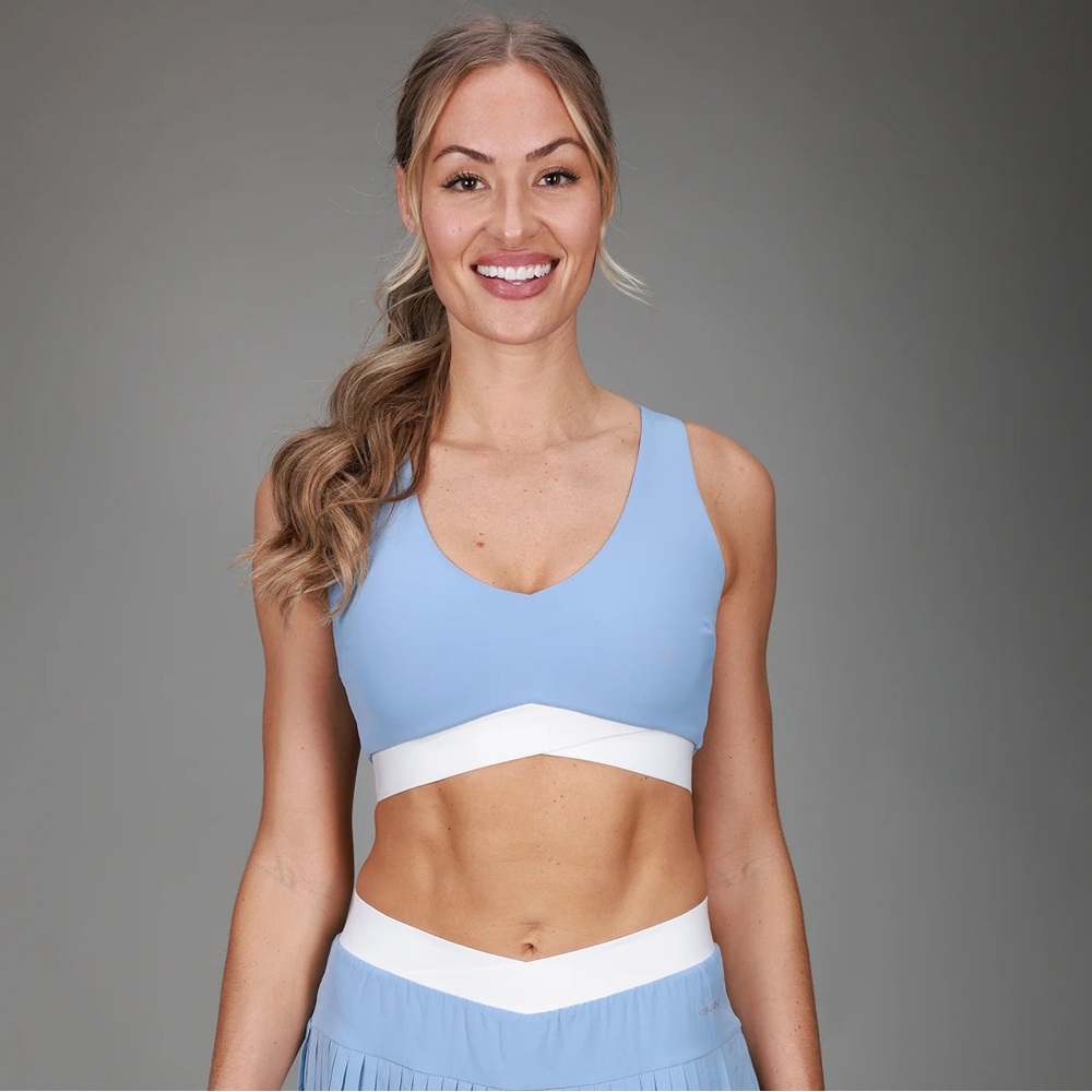 V Neck Sports Bra